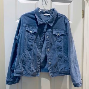 Sonoma light blue soft corduroy jacket XL